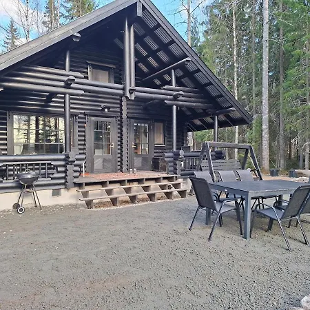 Log In Pomarkku, Valkjaervi Chalet *